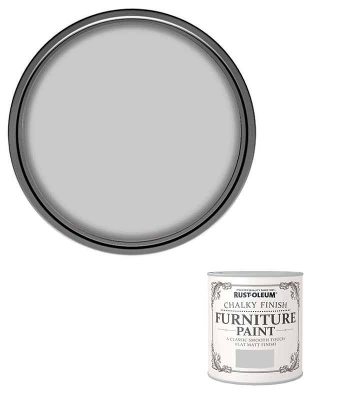 Rust-Oleum Chalk Chalky Furniture Paint Flint 125ML