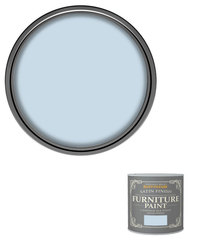 Rust-Oleum Satin Furniture Paint - Blue Sky - 125ML