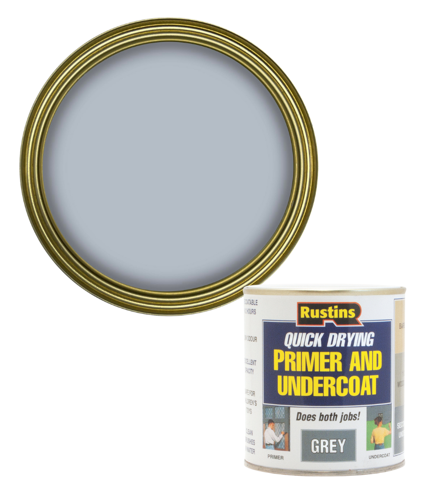 Rustins Primer Undercoat - Grey - 500ml