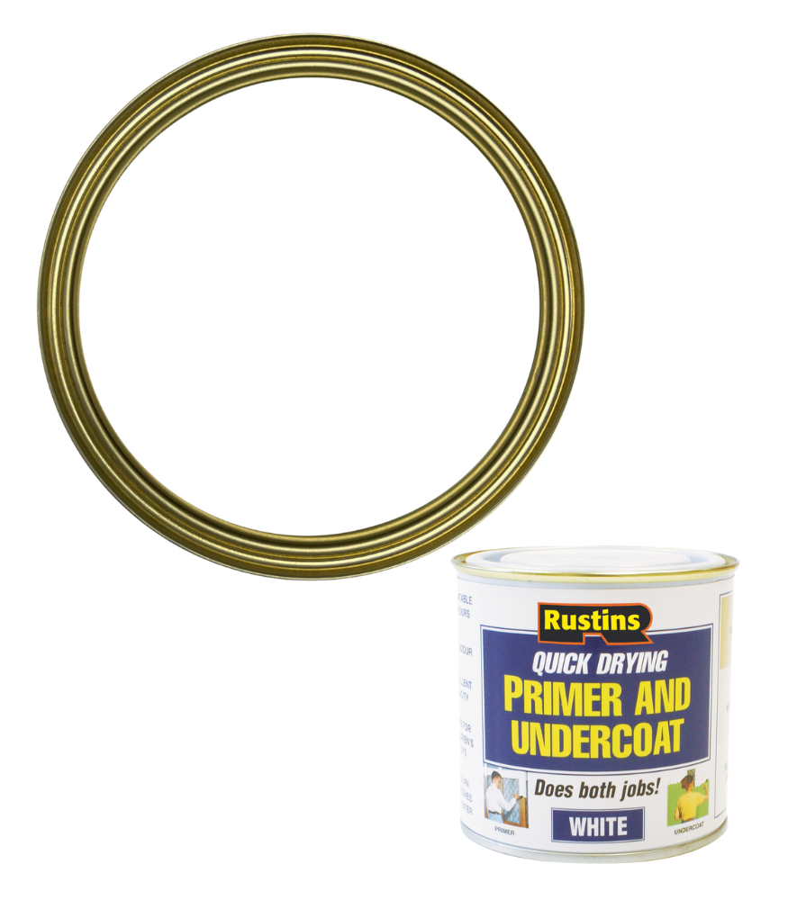Rustins Primer Undercoat - White - 250ml