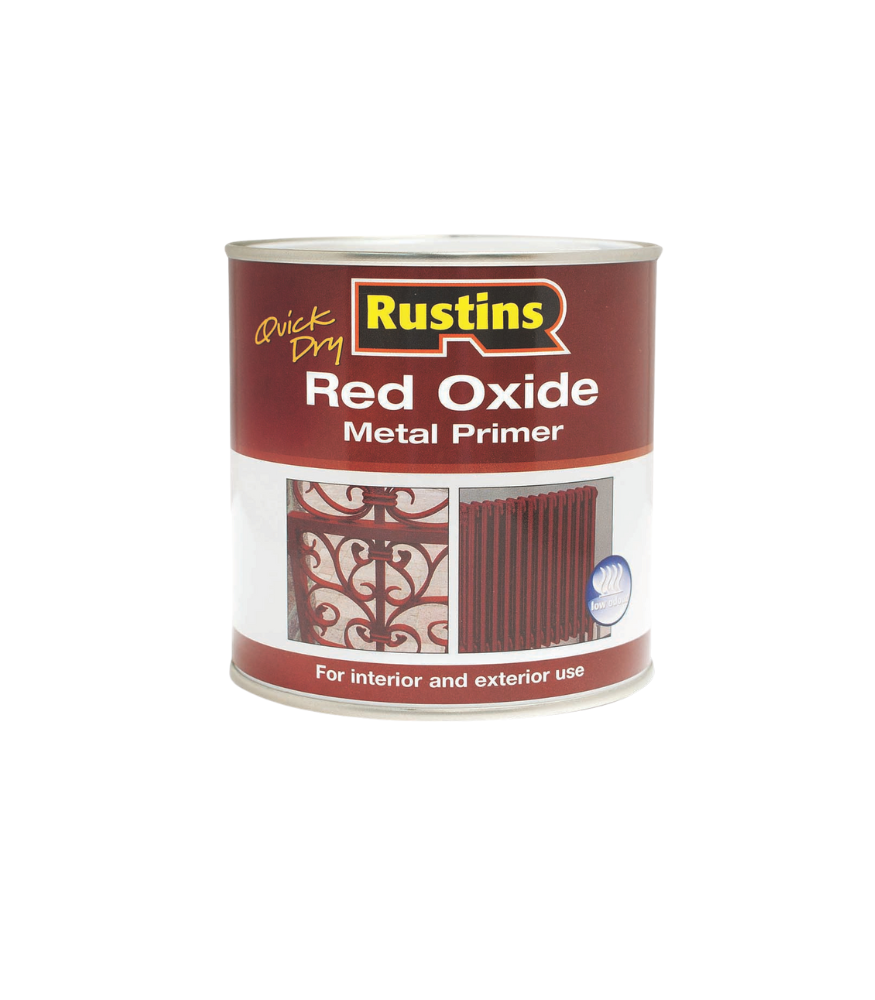 Rustins Quick Dry Red Oxide Primer - 1 Litre