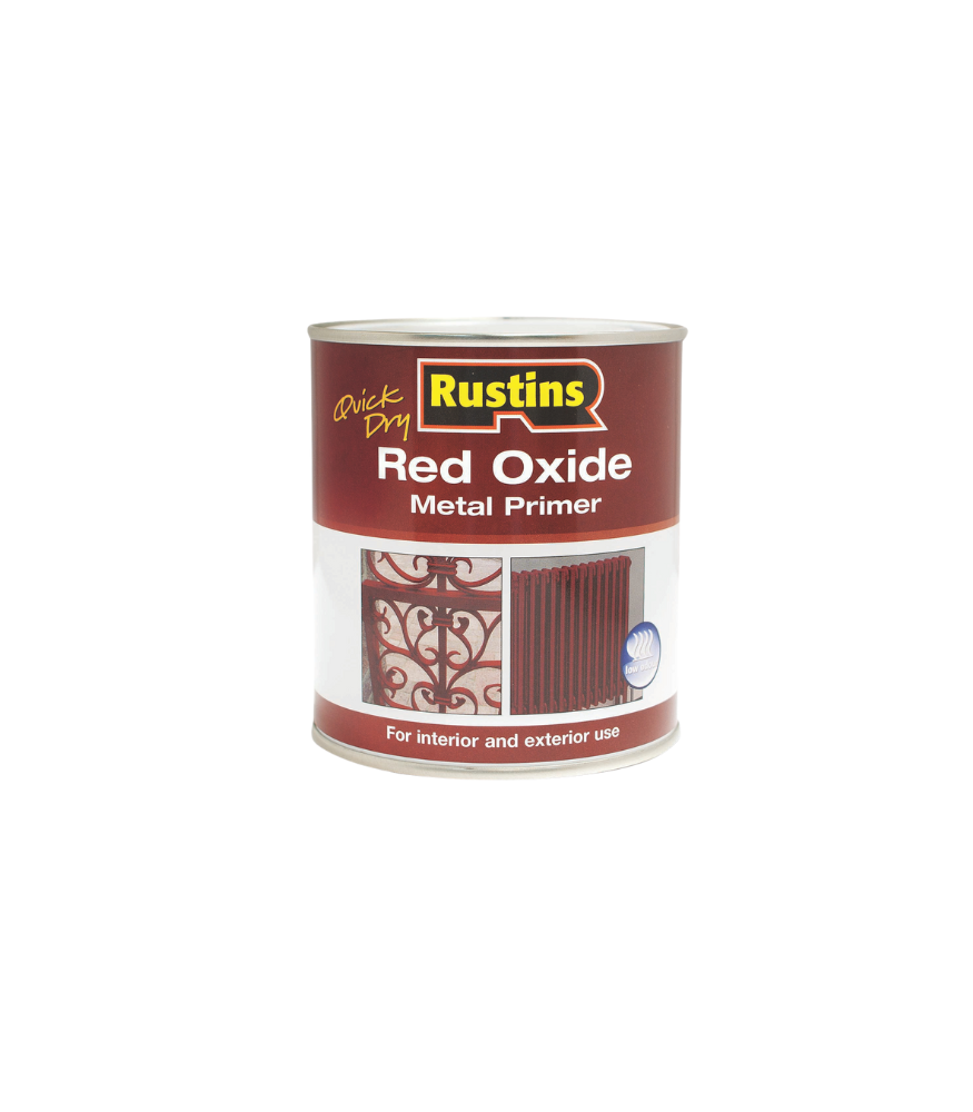 Rustins Quick Dry Red Oxide Primer - 500ml