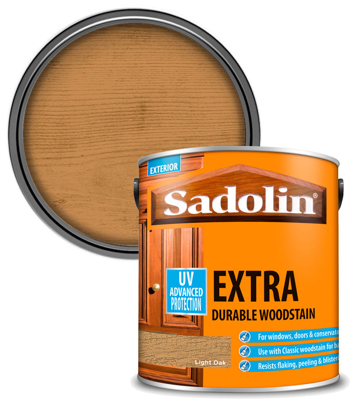 Sadolin Extra Durable Woodstain - Light Oak - 2.5L
