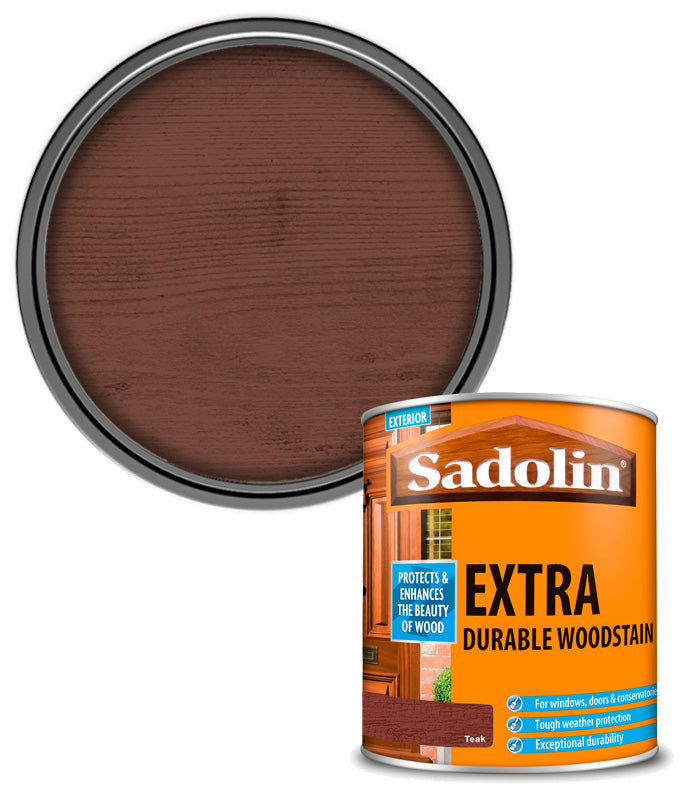 Sadolin Extra Durable Woodstain - Teak - 1L