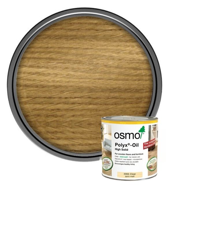 Osmo Polyx Hard Wax Oil - Clear - Semi-Matt - 125ml