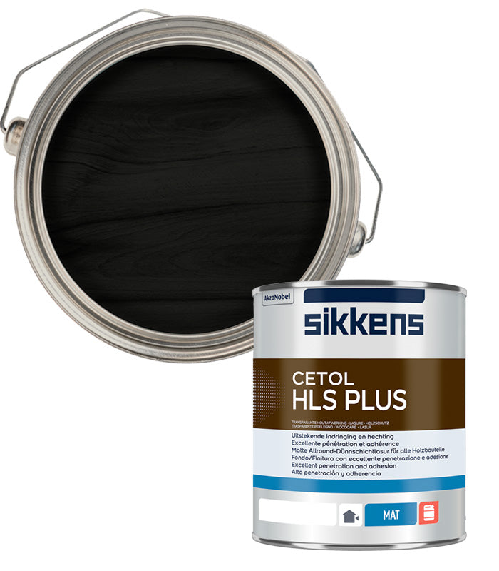 Sikkens Cetol HLS Plus Woodstain Paint - 1 Litre - Dark Oak (009)