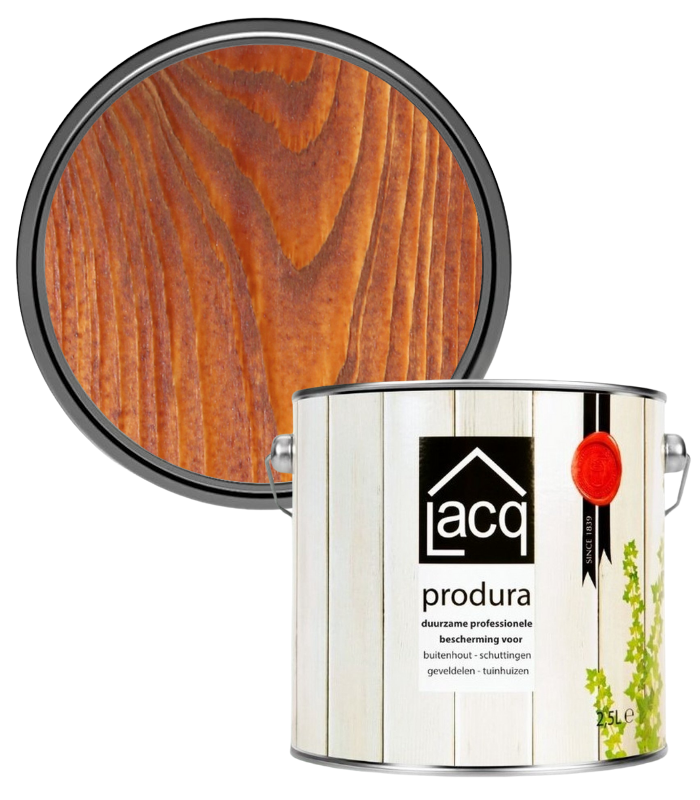 Lacq Produra Superior Wood Protector - Teak - 2.5 Litre