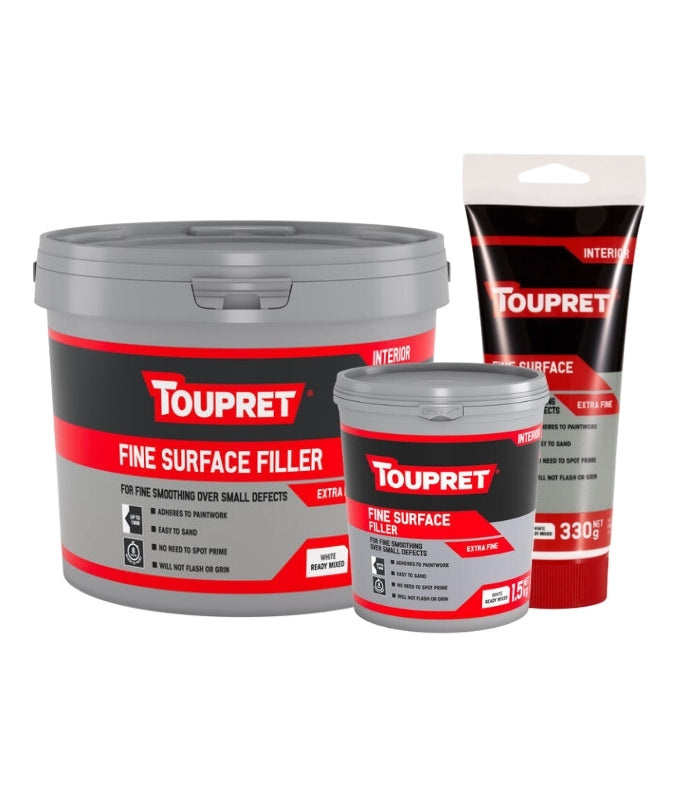 Toupret Interior Fine Surface Filler - White - Ready to use