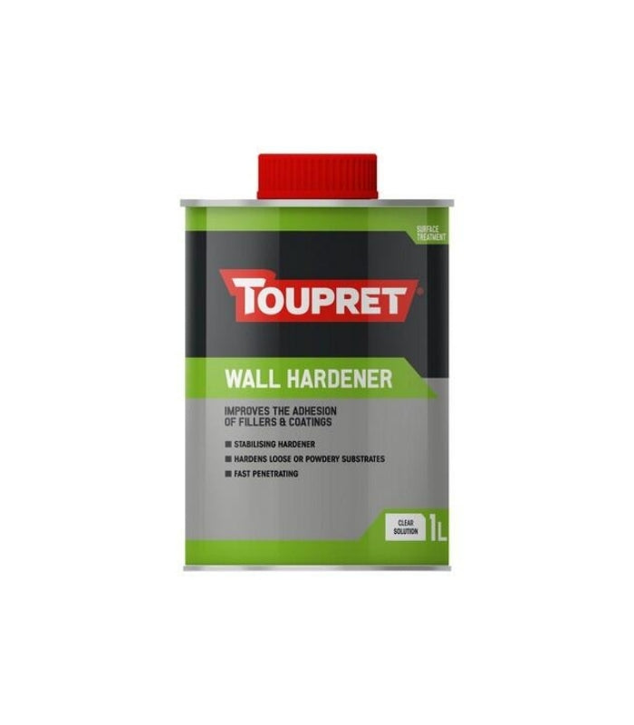 Toupret Wall Hardener - Clear - 1 Litre
