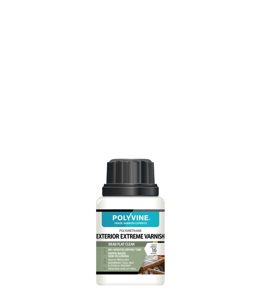 Polyvine - Exterior Extreme Varnish - Dead Flat - 100ml