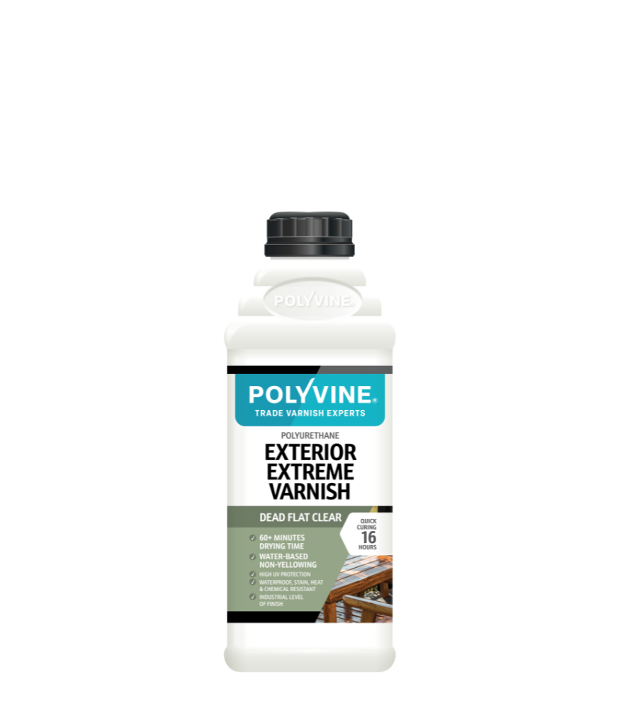 Polyvine - Exterior Extreme Varnish - Dead Flat - 1L