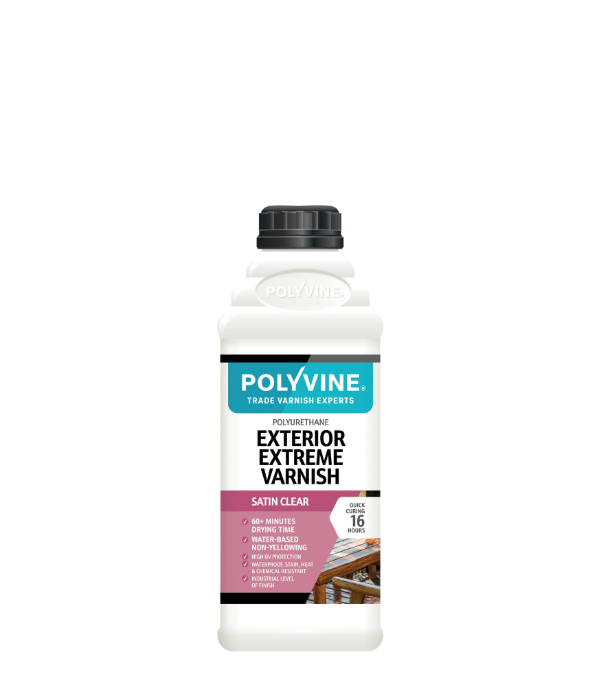 Polyvine - Exterior Extreme Varnish - Satin - 1L