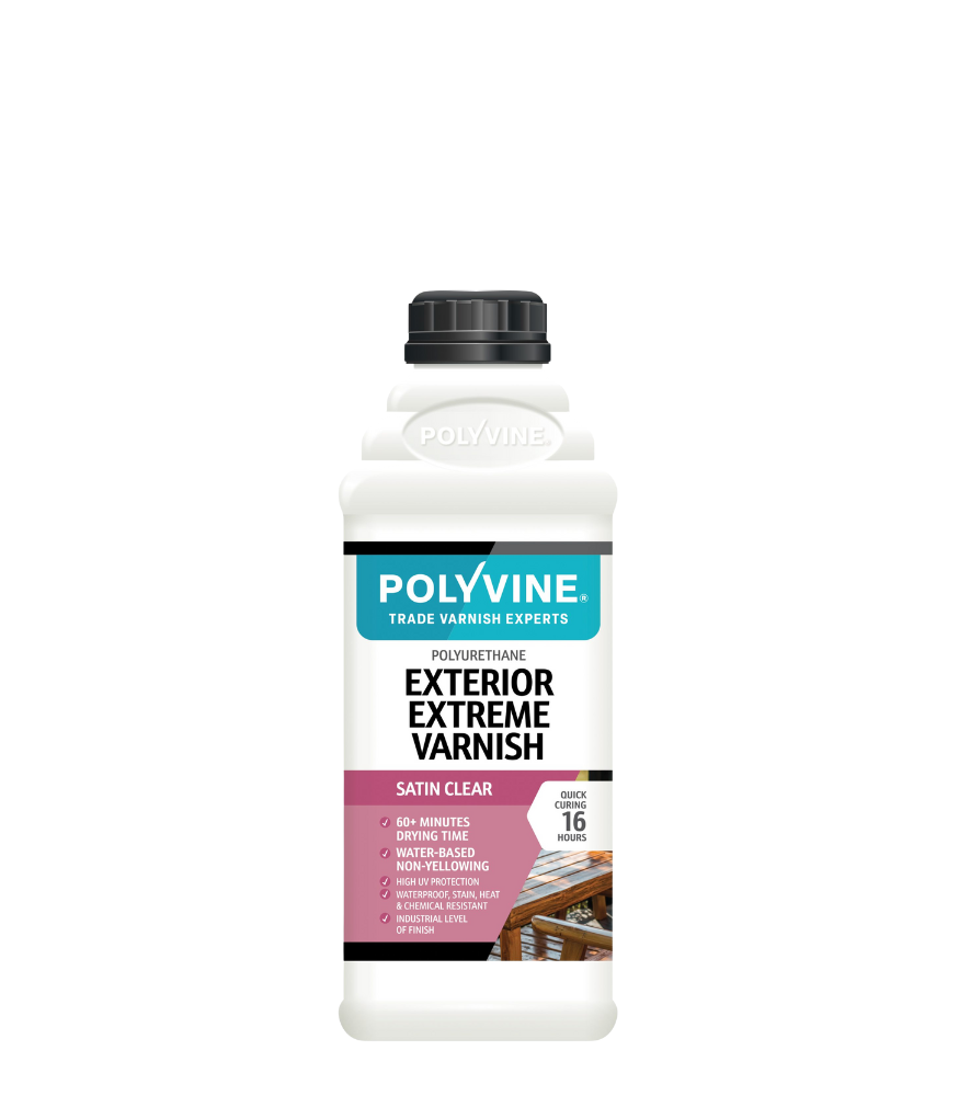 Polyvine - Exterior Extreme Varnish - Satin - 2 Litre