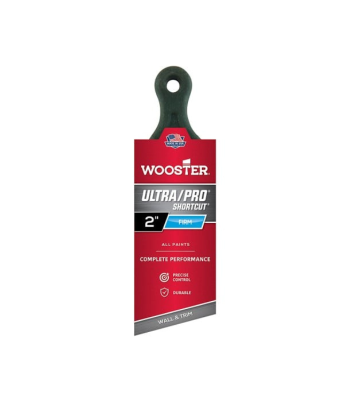Wooster Ultra Pro - Shortcut Firm - Angled Sash Paint Brush - 2 Inch