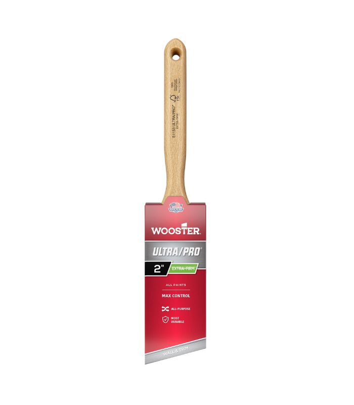 Wooster Ultra Pro - Extra Firm Lindbeck - Angled Sash Paint Brush - 2 Inch
