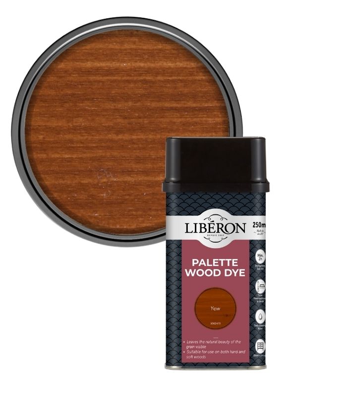 Liberon Interior Floor and Woodwork Palette Wood Dye - Yew - 250ml