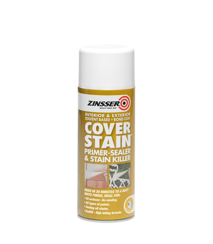 Zinsser Cover Stain - Primer Sealer - Aerosol 400ml