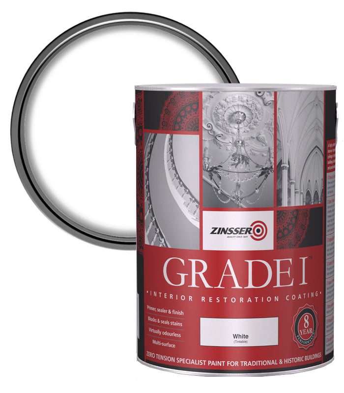 Zinsser Grade 1 - White - 5 Litre
