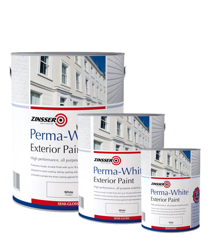 White Gloss Exterior Paint at