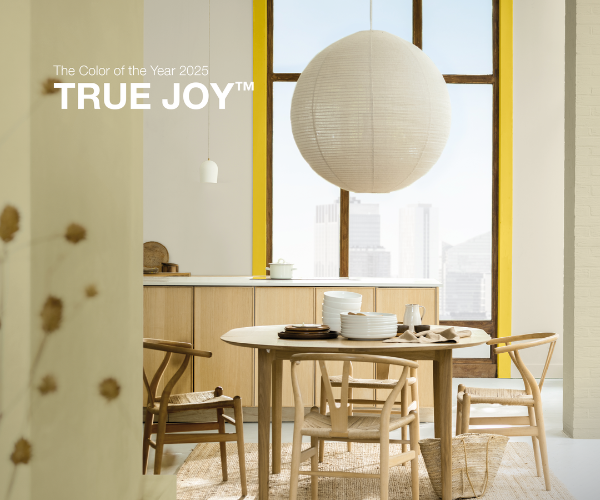 Brighten Your Home with Dulux's Colour of the Year: True Joy