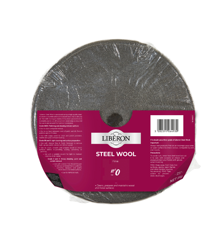 Liberon Steel Wire Wool - 0 fine - 1 kg