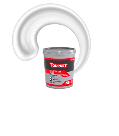 Toupret Ready Mixed Interior Filler - 1.5Kg