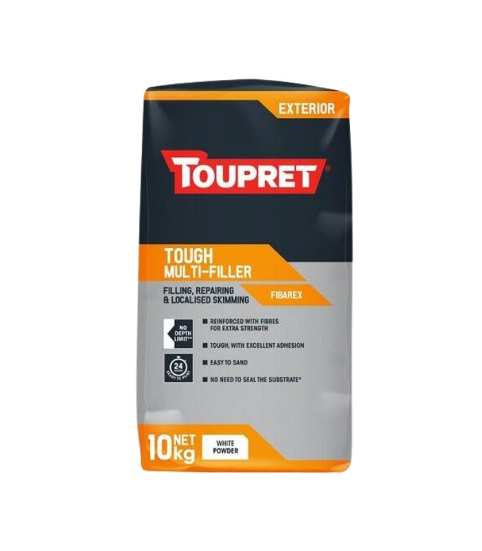 Toupret Exterior Tough Multi Filler (Fibarex) - 10Kg