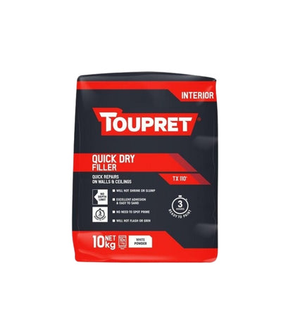 Toupret Quick Dry Interior Filler - 10Kg