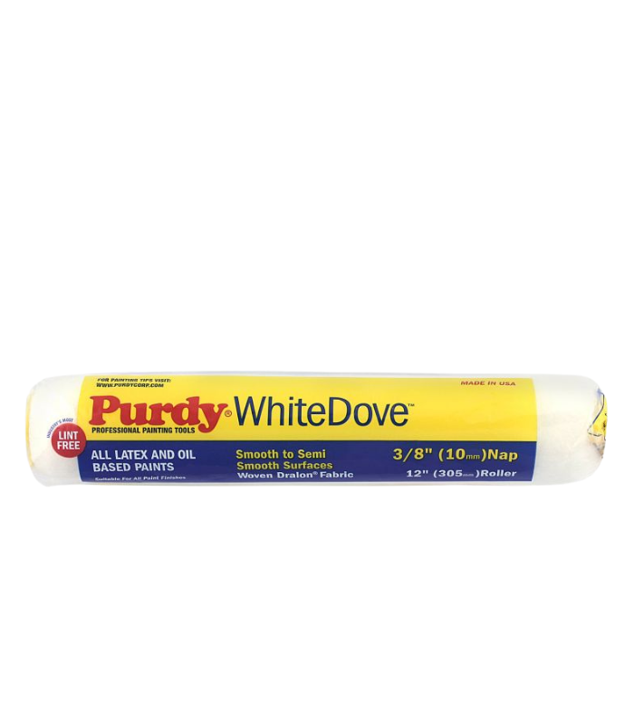 Purdy White Dove Roller Sleeve 3/8" Nap - 12 x 1.5 Inch (305 x 38mm)