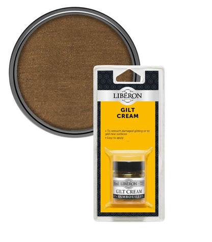 Liberon Gilt Cream - Restore or New Gilding - 30ml - Rambouillet