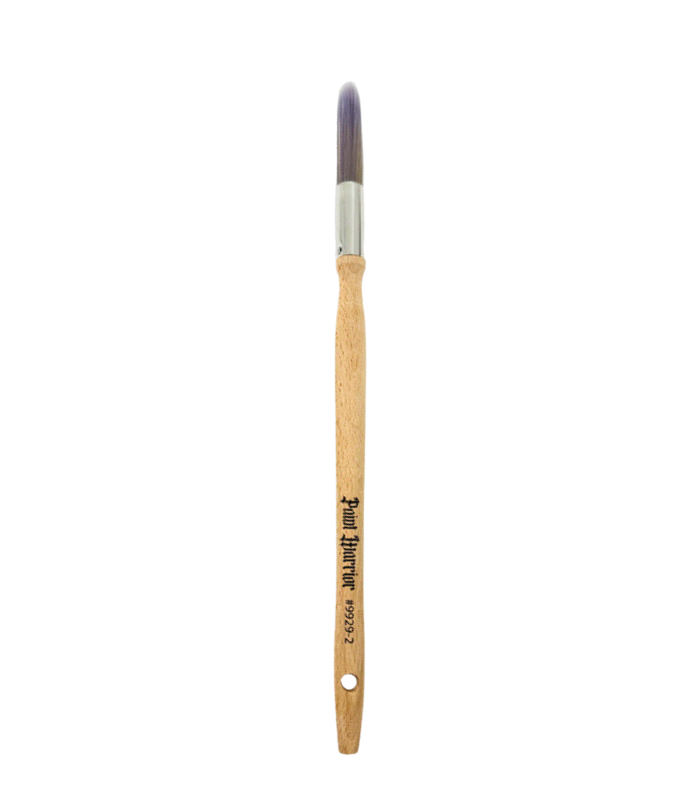 Paint Warrior Round Sash Paint Brush - 1/2 Inch (10mm)