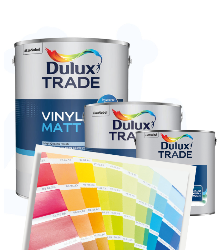 Dulux Trade Vinyl Matt - Tinted Colour Match