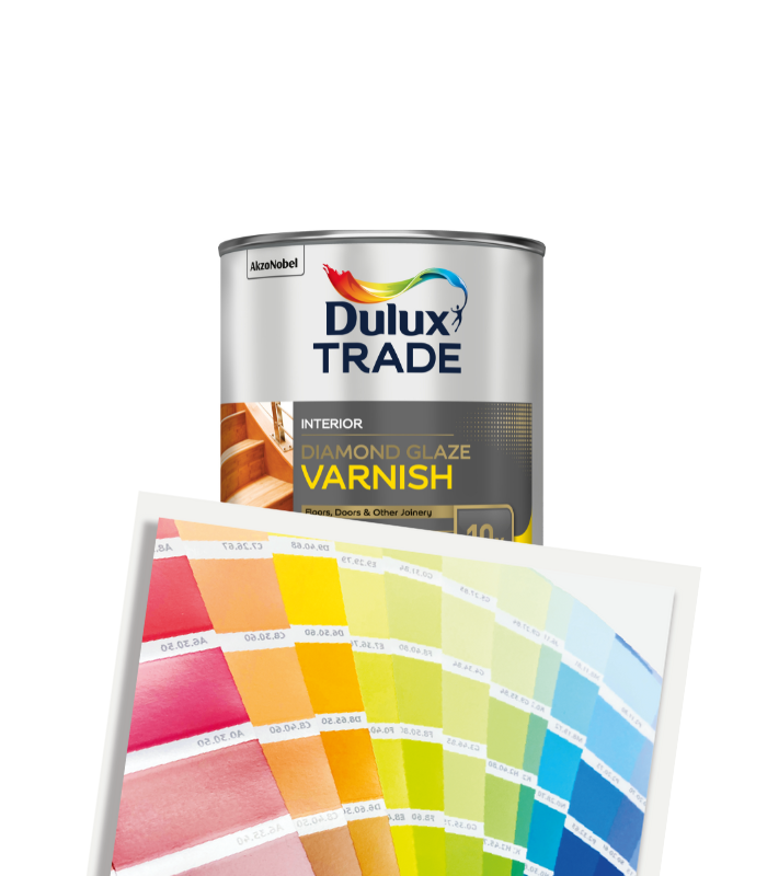 Dulux Trade Diamond Glaze 1L - Tinted Mixed Colour