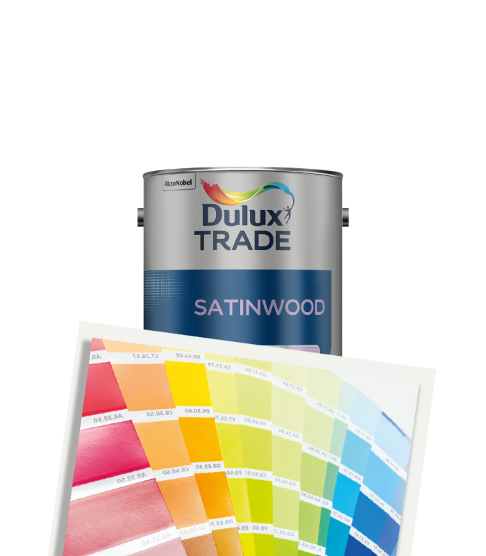 Dulux Trade Satinwood 1L - Tinted Mixed Colour