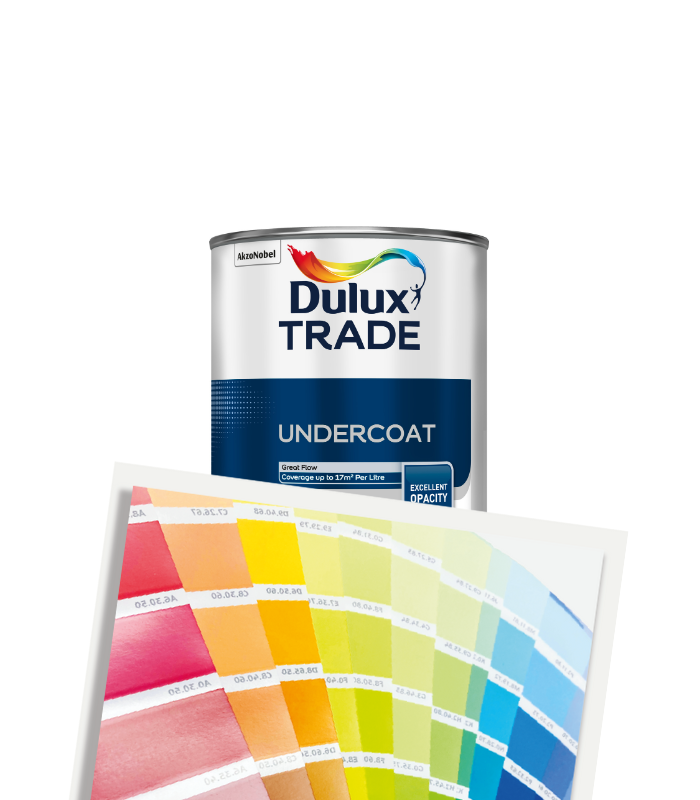 Dulux Trade Undercoat 1L - Tinted Mixed Colour