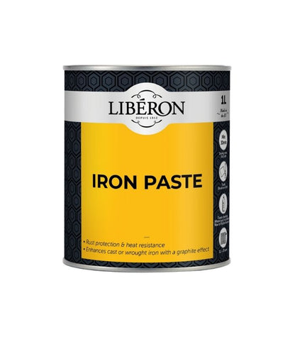 Liberon Iron Paste - Renovating Cast and Wrought Iron - 1 Litre