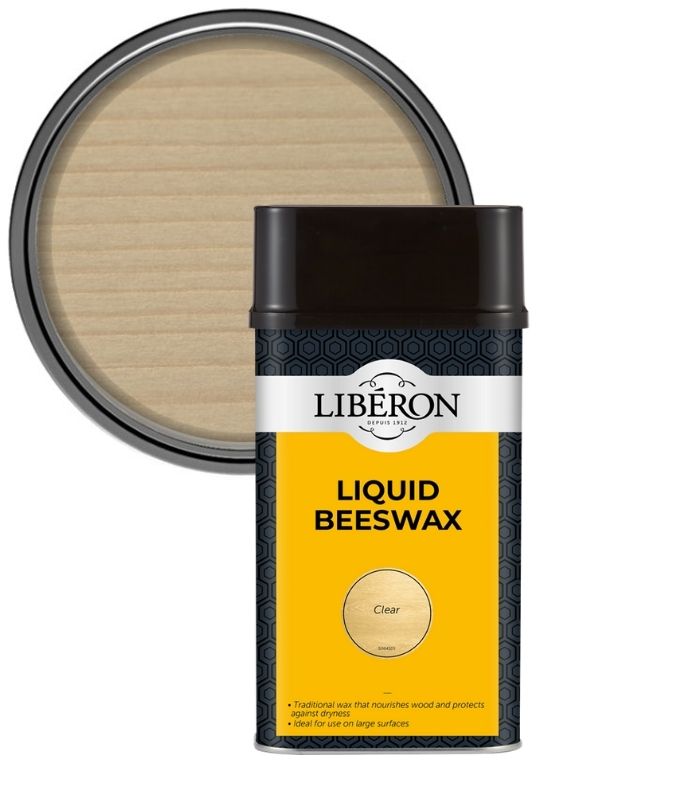 Liberon Liquid Beeswax with Pure Turpentine - Clear - 1 Litre
