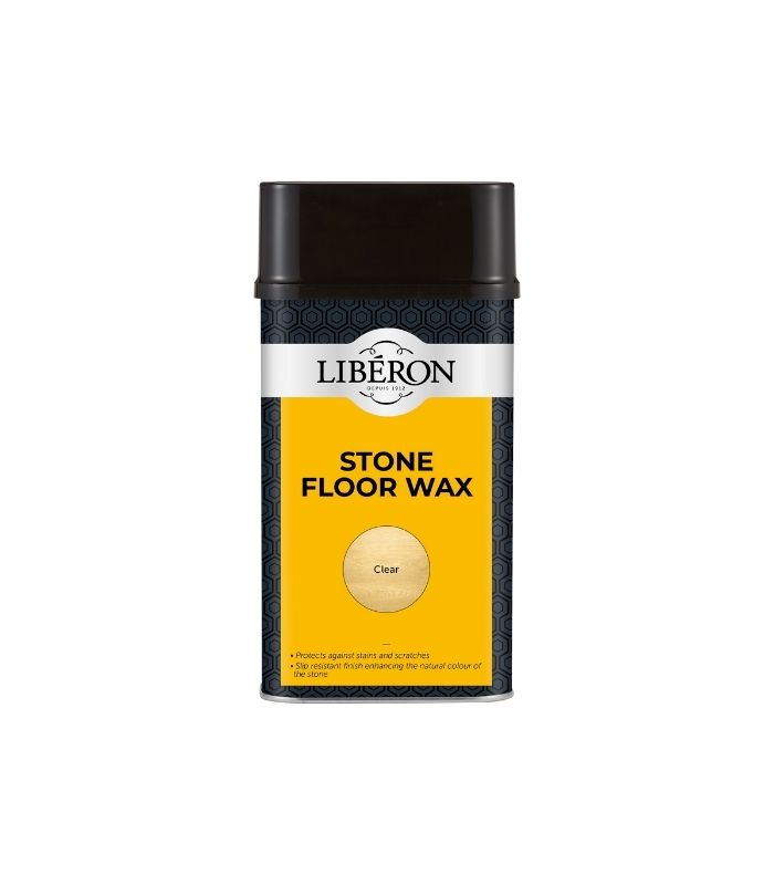 Liberon Stone Floor Wax - Protects, Nourishes and Enhances - 1 Litre