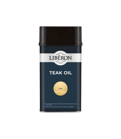Liberon Teak Oil - With UV Filters  - 1 Litre