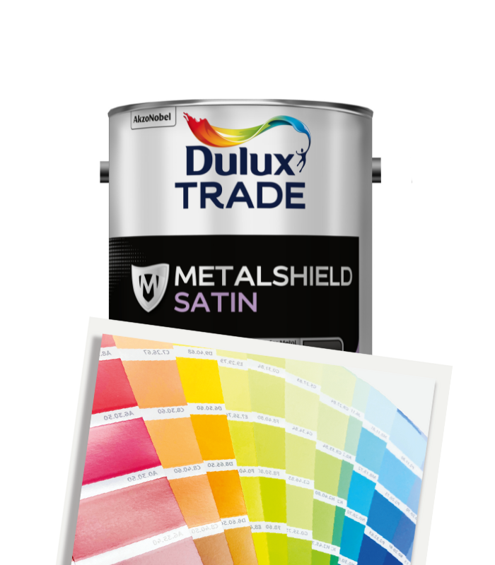 Dulux Trade Metalshield Satin 2.5L - Tinted Mixed Colour