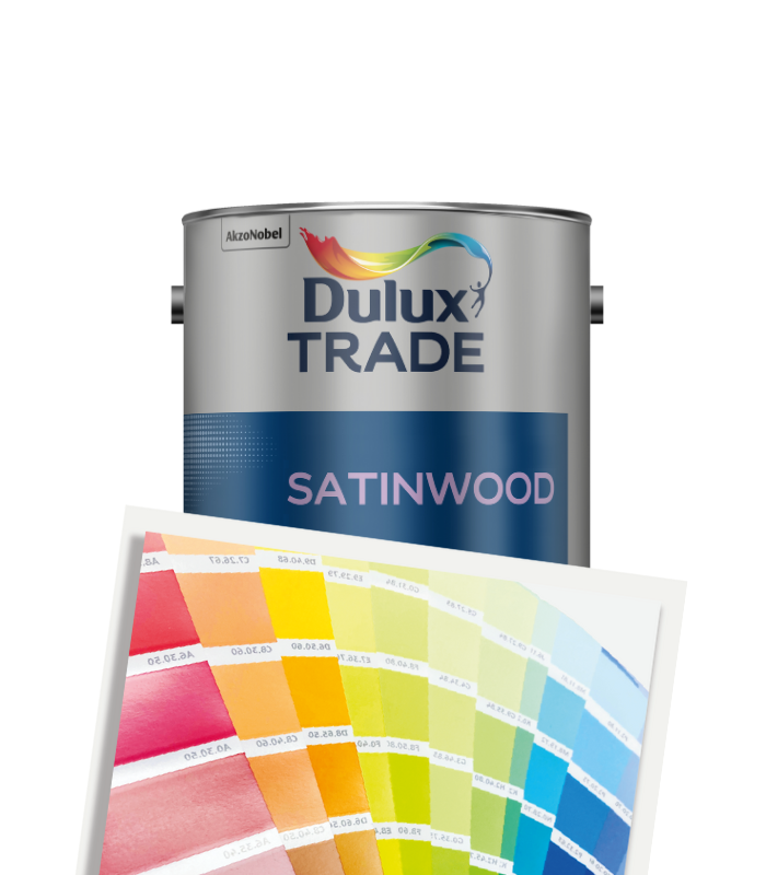 Dulux Trade Satinwood 2.5L - Tinted Mixed Colour