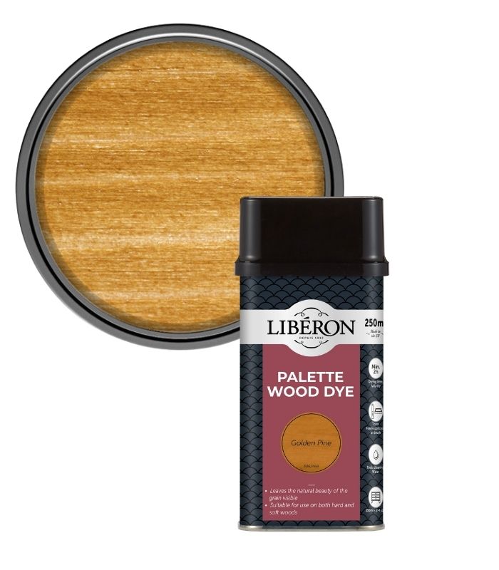 Liberon Interior Floor and Woodwork Palette Wood Dye - Golden Pine - 250ml