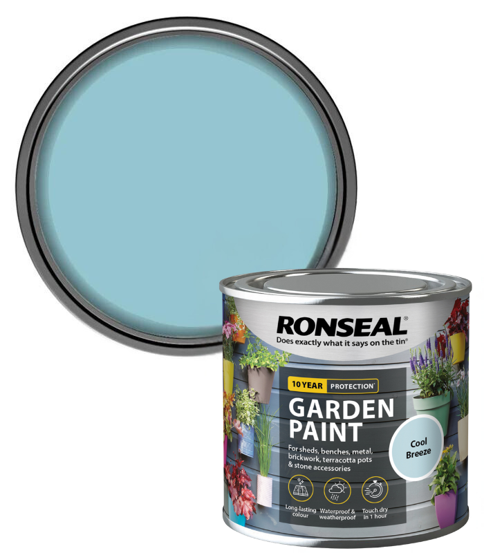 Ronseal Garden Paint - Cool Breeze - 250ml