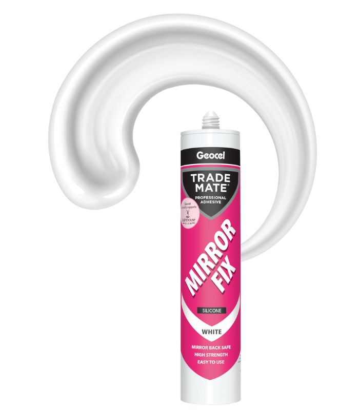 Geocel Trade Mate Mirror Fix - 310ml Cartridge - White