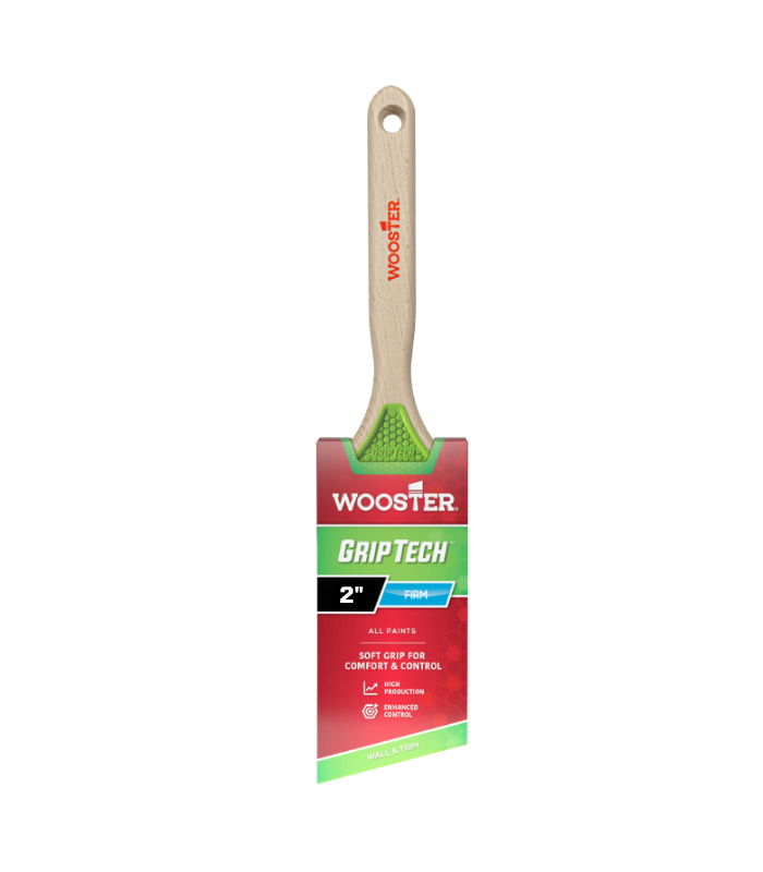 Wooster Grip Tech - Firm - Angle Sash Paint Brush - 2 Inch