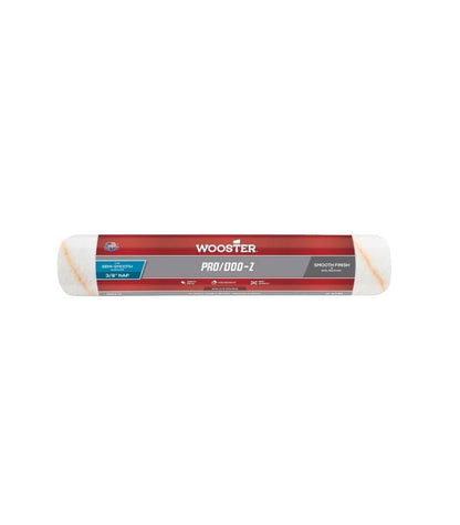Wooster Pro Doo-Z 3/8" Nap Semi Smooth Paint Roller Sleeve - 12 Inch