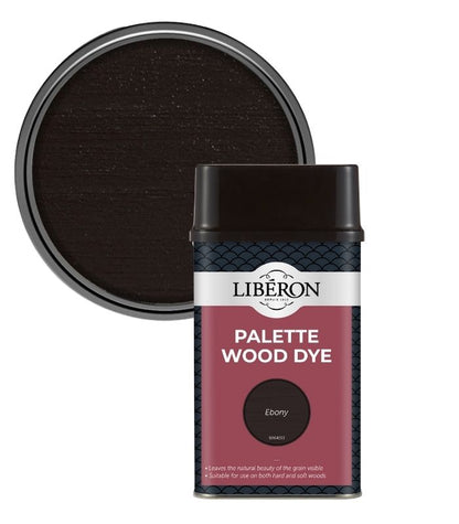 Liberon Interior Floor and Woodwork Palette Wood Dye - Ebony - 500ml