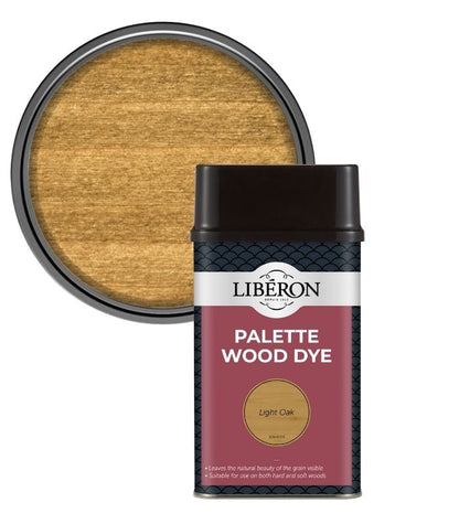 Liberon Interior Floor and Woodwork Palette Wood Dye - Light Oak - 500ml