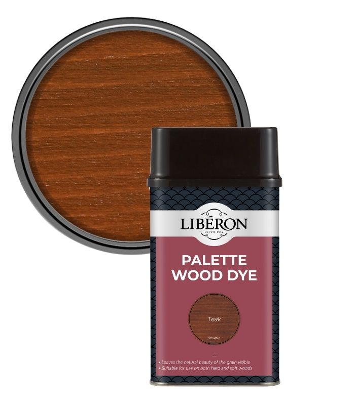 Liberon Interior Floor and Woodwork Palette Wood Dye - Teak - 500ml