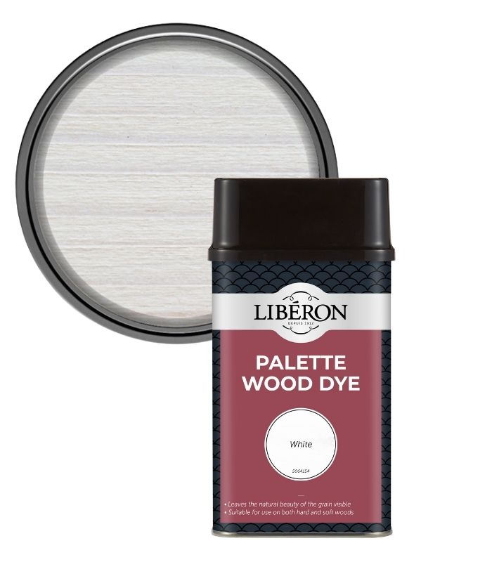 Liberon Interior Floor and Woodwork Palette Wood Dye - White - 500ml